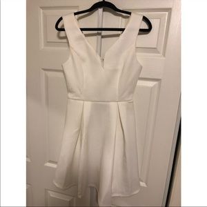 White Scuba Dress - Francesca’s